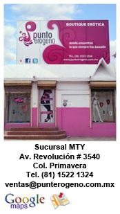 Punto Erogeno Sex Shop en Monterrey N.L.
